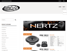 Tablet Screenshot of mickeysautosound.com